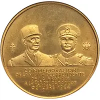 Medal - Charles de Gaulle Visit