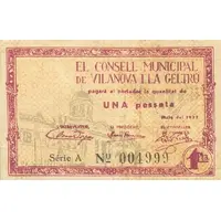 1 Peseta Vilanova i la Geltrú