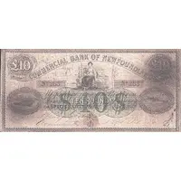 10 Pounds / 40 Dollars Commercial Bank of Newfoundland