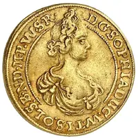 1 Ducat - Christian Ulrich von Bernstadt Marriage