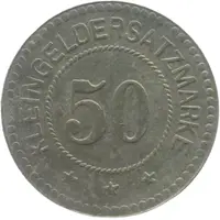 50 Pfennig - München Artilleriedepot