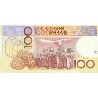 100 Dirhams - al-Hassan II