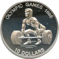 10 Dollars - Elizabeth II 1996 Olympic Games