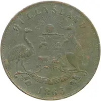 1/2 Penny - Brookes, W. & B. Brisbane, Queensland