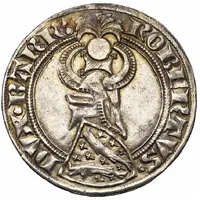 Groschen with Helmet - Robert