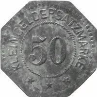 50 Pfennig - Stockheim Glasfabrik