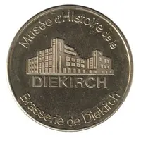 Luxembourg Heritage Collectors Coin - Musée d’Histoire de la Brasserie Diekirch