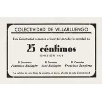 25 Céntimos Villarluengo