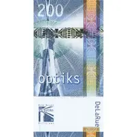 De La Rue - Optiks 200 2007 demonstration note