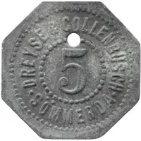 5 Pfennig - Sömmerda Dreyse and Collenbusch