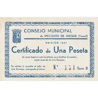 1 Peseta Mezquita de Jarque