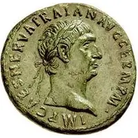 Sestertius - Trajan TR POT COS III P P S C, Pax