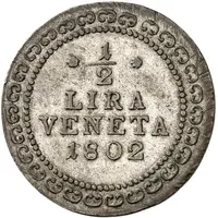 1/2 Lira - Franz II