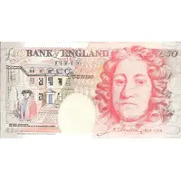50 Pounds - Elizabeth II Sir John Houblon