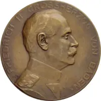 Medal - Friedrich II and the War years 1914⁄1915