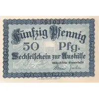 50 Pfennig Lübeckische Staatskasse