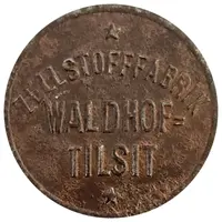 10 Pfennig - Waldhof-Tilsit Zellstofffabrik
