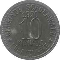 10 Pfennig - Schönwald