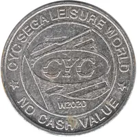 Token - CYC Mega Leisure World Game Token