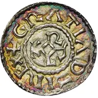 Denier - Charles II the Bald Ghent mint