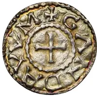 Denier - Charles II the Bald Ghent mint
