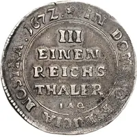 1/3 Thaler - Charles William of Anhalt-Zerbst