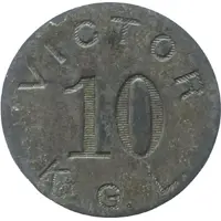 10 Pfennigs - Rauxel Victor K.G.L.