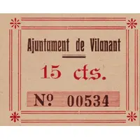 15 Céntimos Vilanant