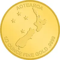 Round - 1/2 oz Gold Kiwi