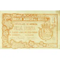 1 Peseta Novelda