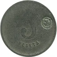 1 Peseta - Cooperativa La Dignidad