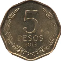 5 Pesos