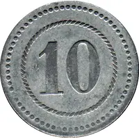 10 Pfennig - Cassel Kriegsgefangenenlager