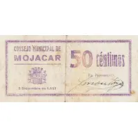 50 Céntimos Mojácar