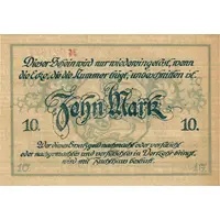 10 Mark Mansfeldsche Kupferschiefer bauende Gewerkschaft