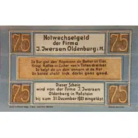 75 Pfennig I. Iwersen