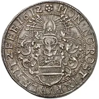 1 Thaler Baptism of Prince Hans Christoph