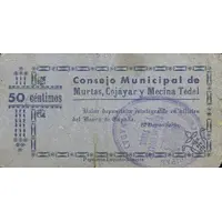 50 Céntimos Murtas, Cojáyar y Mecina Tedel