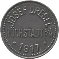 10 Pfennig - Höchstadt an der Aisch Josef Dresel