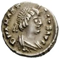1/2 Siliqua In the name of Anastasius I, Rome