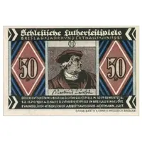 50 Pfennig Schlesische Lutherfestspiele