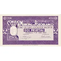 2 Pesetas Pozoblanco