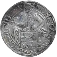 1 Daalder `Lion Daalder` Piedfort of double weight