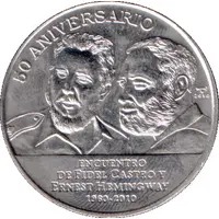 1 Peso Castro and Hemingway