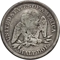 1/2 Dollar Counterstamped