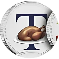 10 Pence - Charles III Christmas Alphabet - Turkey