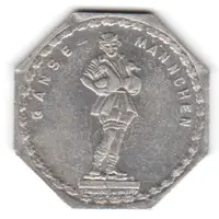 20 Pfennig - Gänse Männchen Nürnberg-Fürth