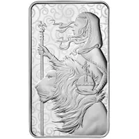 100 oz Silver Una and the Lion