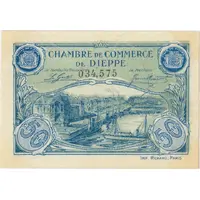 50 Centimes - Chambre de Commerce de Dieppe 76