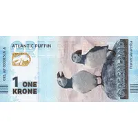1 Krone - Atlantic Puffin